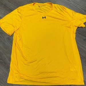 Under Armour Men's Locker Tee 2.0 Short Sleeve - Multiple Sizes - Yellow